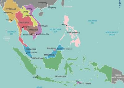 Negara asean yang wilayah daratnya berbatasan dengan malaysia adalah